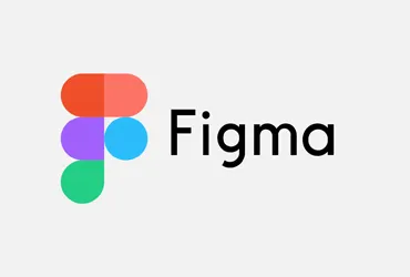 Figma Logo with Colorful Geometric Shapes