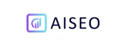 AISEO Company Logo with Purple Chart Icon