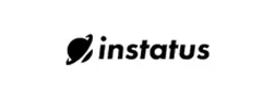 Instatus Brand Logo with Sleek Typeface