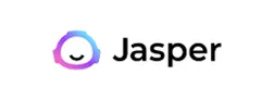 Jasper Brand Logo with Smiling Circle Icon