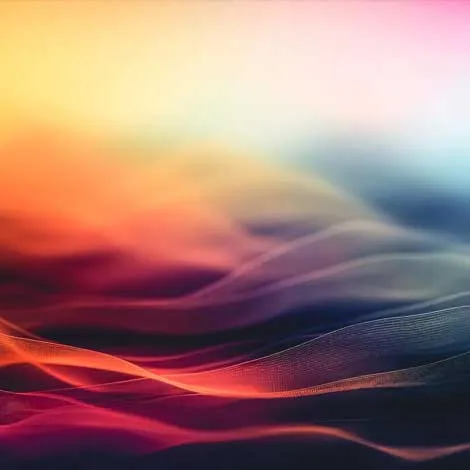 Abstract Colorful Wavy Mesh Background with Gradient Shades